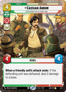 Image for Cassian Andor - Everything for the Rebellion (Hyperspace) (320) (A Lawless Time) - Star Wars: Unlimited