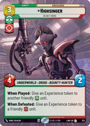 Image for Highsinger - Deadly Droid (Hyperspace) (323) (A Lawless Time) - Star Wars: Unlimited