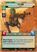 Image for 4-LOM - Devious (Hyperspace) (329) (A Lawless Time) - Star Wars: Unlimited
