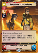 Image for Shadow of Stygeon Prime (Hyperspace) (341) (A Lawless Time) - Star Wars: Unlimited