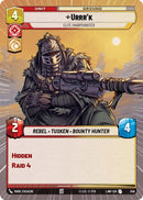 Image for Urrr'k - Elite Sharpshooter (Hyperspace) (346) (A Lawless Time) - Star Wars: Unlimited