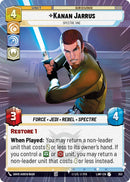 Image for Kanan Jarrus - Spectre One (Hyperspace) (353) (A Lawless Time) - Star Wars: Unlimited