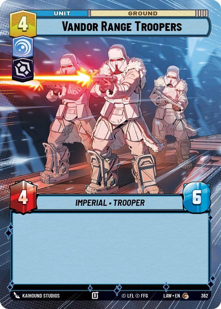 Image for Vandor Range Troopers (Hyperspace) (362) (A Lawless Time) - Star Wars: Unlimited