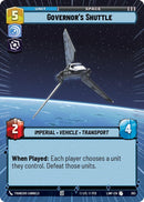 Image for Governor's Shuttle (Hyperspace) (363) (A Lawless Time) - Star Wars: Unlimited