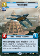 Image for Rogue One - At Any Cost (Hyperspace) (383) (A Lawless Time) - Star Wars: Unlimited