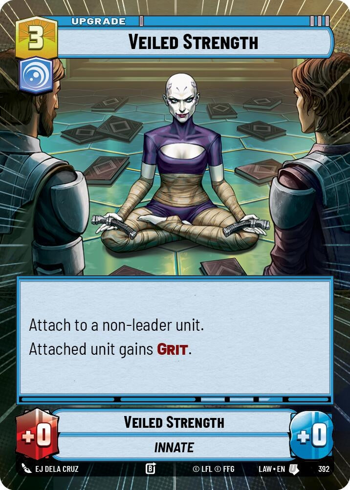 Image for Veiled Strength (Hyperspace) (392) (A Lawless Time) - Star Wars: Unlimited