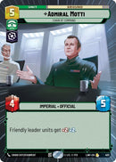 Image for Admiral Motti - Chain of Command (Hyperspace) (403) (A Lawless Time) - Star Wars: Unlimited