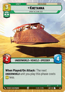 Image for Khetanna - Upon the Dune Sea (Hyperspace) (422) (A Lawless Time) - Star Wars: Unlimited