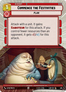 Image for Commence the Festivities (Hyperspace) (466) (A Lawless Time) - Star Wars: Unlimited