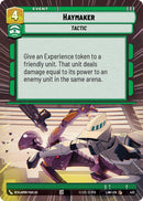 Image for Haymaker (Hyperspace) (432) (A Lawless Time) - Star Wars: Unlimited