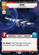 Image for Aerie - Cloud-Rider Dropship (Hyperspace) (448) (A Lawless Time) - Star Wars: Unlimited