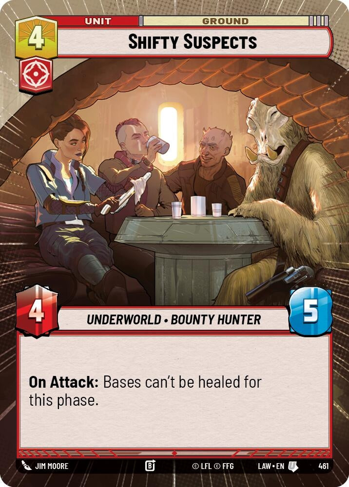 Image for Shifty Suspects (Hyperspace) (461) (A Lawless Time) - Star Wars: Unlimited