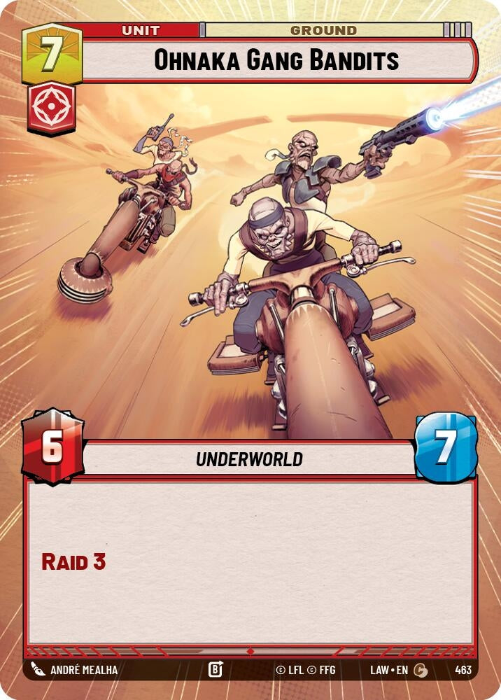 Image for Ohnaka Gang Bandits (Hyperspace) (463) (A Lawless Time) - Star Wars: Unlimited