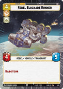 Image for Rebel Blockade Runner (Hyperspace) (486) (A Lawless Time) - Star Wars: Unlimited