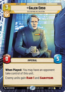 Image for Galen Erso - Destroying His Creation (Hyperspace) (497) (A Lawless Time) - Star Wars: Unlimited