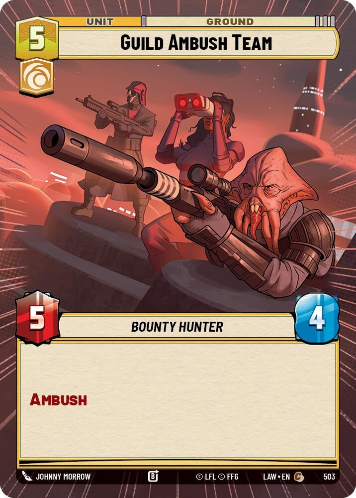 Image for Guild Ambush Team (Hyperspace) (503) (A Lawless Time) - Star Wars: Unlimited