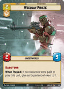 Image for Weequay Pirate (Hyperspace) (495) (A Lawless Time) - Star Wars: Unlimited