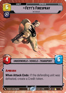 Image for Fett's Firespray - In Pursuit (Hyperspace) (516) (A Lawless Time) - Star Wars: Unlimited