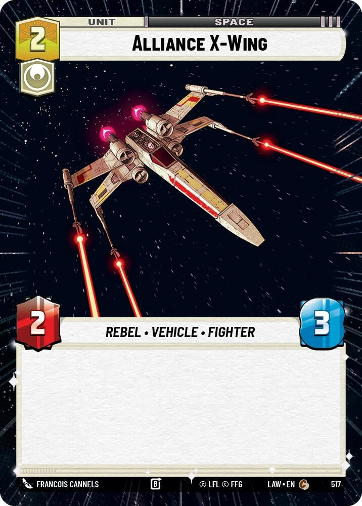 Image for Alliance X-Wing (Hyperspace) (517) (A Lawless Time) - Star Wars: Unlimited