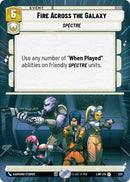 Image for Fire Across the Galaxy (Hyperspace) (520) (A Lawless Time) - Star Wars: Unlimited