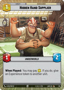 Image for Hidden Hand Supplier (Hyperspace) (521) (A Lawless Time) - Star Wars: Unlimited