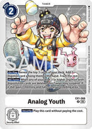 Image for Analog Youth (Reprint) (EX1-066 R) (Advanced Booster Digimon Generation) - Digimon Card Game