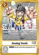 Image for Analog Youth (Gold Border) (EX1-066 R) (Advanced Booster Digimon Generation) - Digimon Card Game