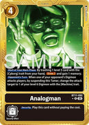 Image for Analogman (Gold Border) (BT11-092 R) (Advanced Booster Digimon Generation) - Digimon Card Game
