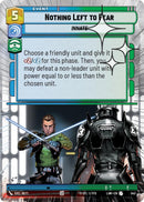 Image for Nothing Left to Fear (Hyperspace Foil) (543) (A Lawless Time) - Star Wars: Unlimited