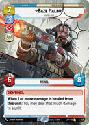 Image for Baze Malbus - Good Luck (Hyperspace Foil) (549) (A Lawless Time) - Star Wars: Unlimited