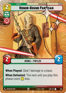 Image for Honor-Bound Partisan (Hyperspace Foil) (560) (A Lawless Time) - Star Wars: Unlimited