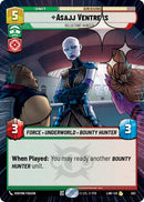Image for Asajj Ventress - Reluctant Hunter (Hyperspace Foil) (563) (A Lawless Time) - Star Wars: Unlimited