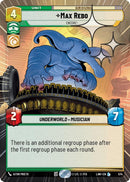 Image for Max Rebo - Encore! (Hyperspace Foil) (574) (A Lawless Time) - Star Wars: Unlimited
