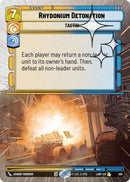 Image for Rhydonium Detonation (Hyperspace Foil) (598) (A Lawless Time) - Star Wars: Unlimited