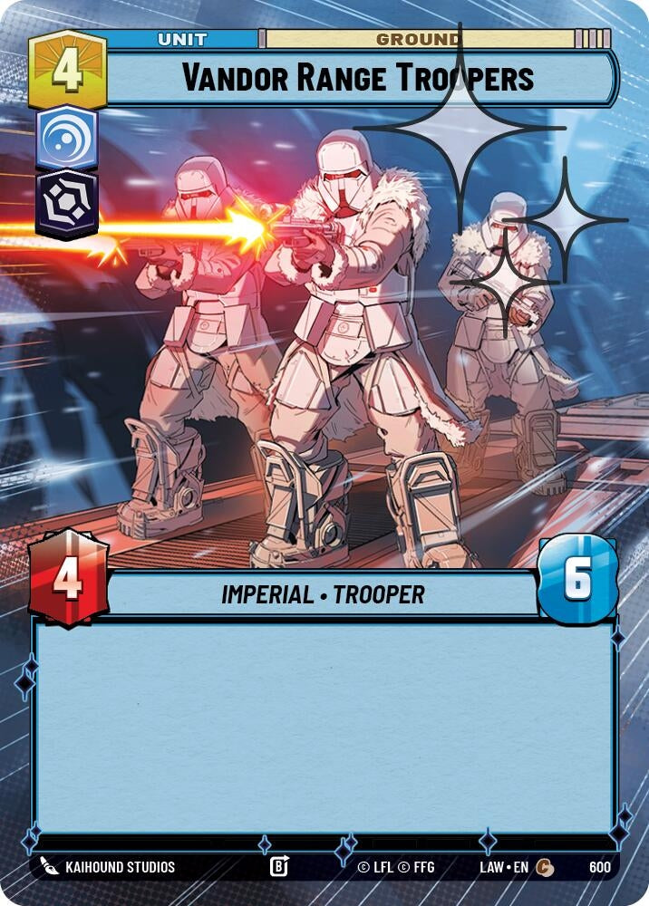 Image for Vandor Range Troopers (Hyperspace Foil) (600) (A Lawless Time) - Star Wars: Unlimited