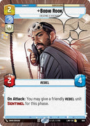 Image for Bodhi Rook - Creating a Diversion (Hyperspace Foil) (606) (A Lawless Time) - Star Wars: Unlimited