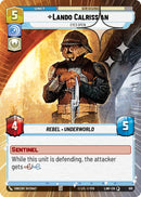 Image for Lando Calrissian - Eyes Open (Hyperspace Foil) (610) (A Lawless Time) - Star Wars: Unlimited