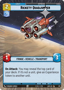Image for Rickety Quadjumper (Hyperspace Foil) (617) (A Lawless Time) - Star Wars: Unlimited