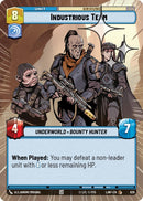 Image for Industrious Team (Hyperspace Foil) (626) (A Lawless Time) - Star Wars: Unlimited