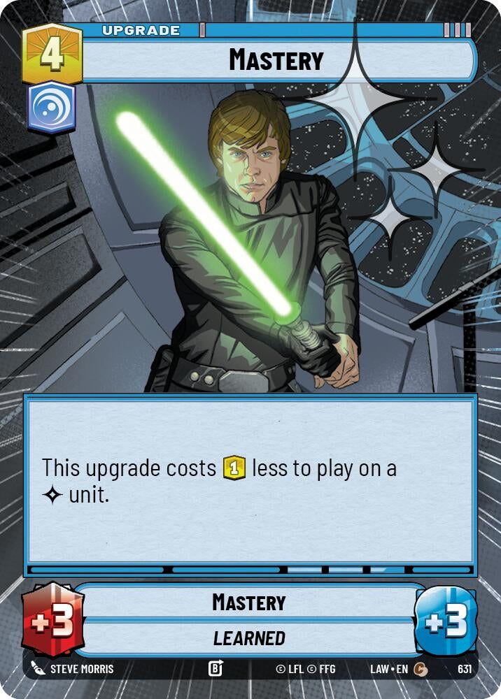 Image for Mastery (Hyperspace Foil) (631) (A Lawless Time) - Star Wars: Unlimited
