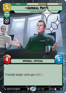 Image for Admiral Motti - Chain of Command (Hyperspace Foil) (641) (A Lawless Time) - Star Wars: Unlimited