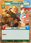 Image for Partisan Infantry (Hyperspace Foil) (656) (A Lawless Time) - Star Wars: Unlimited