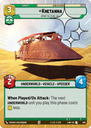 Image for Khetanna - Upon the Dune Sea (Hyperspace Foil) (660) (A Lawless Time) - Star Wars: Unlimited