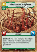Image for The Sarlacc of Carkoon - Horror of the Dune Sea (Hyperspace Foil) (665) (A Lawless Time) - Star Wars: Unlimited