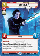Image for Ben Solo - Facing the Light (Hyperspace Foil) (687) (A Lawless Time) - Star Wars: Unlimited