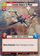 Image for Cavern Angels X-Wing (Hyperspace Foil) (691) (A Lawless Time) - Star Wars: Unlimited