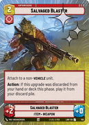 Image for Salvaged Blaster (Hyperspace Foil) (702) (A Lawless Time) - Star Wars: Unlimited