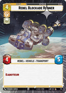 Image for Rebel Blockade Runner (Hyperspace Foil) (724) (A Lawless Time) - Star Wars: Unlimited