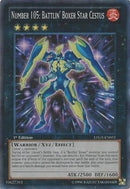 Number 105 Battlin Boxer Star Cestus (LTGY-EN051) [LTGY]