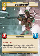 Image for Weequay Pirate (Hyperspace Foil) (733) (A Lawless Time) - Star Wars: Unlimited